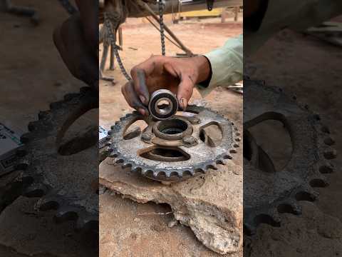 6203 Bearing 😯  #shorts #bikerepair #bikerestoration #experiment #fitting