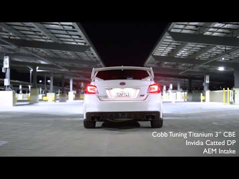 Cobb Tuning Titanium Exhaust Subaru WRX STI Comparison