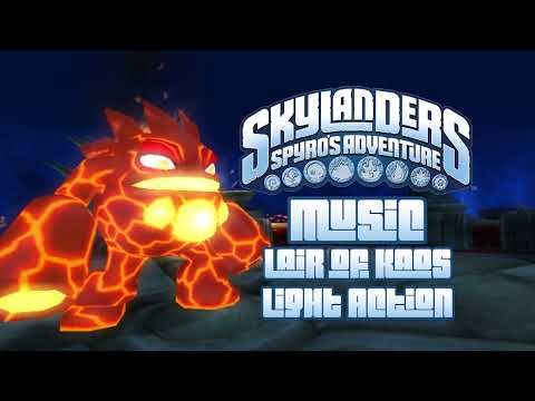 Lair of Kaos - Light Action | Skylanders Spyro's Adventure Music