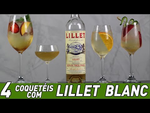 Coquetéis com Lillet Blanc 4 Receitas