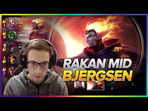 619. Bjergsen Rakan vs Talon Mid - Patch 8.8 Season 8 - BJERGSEN STREAM