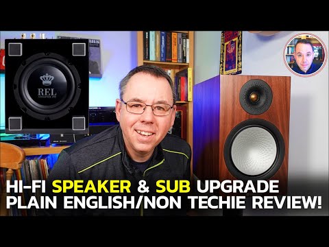 HiFi Upgrade: Monitor Audio Silver 100 & REL T Zero Mk III Subwoofer