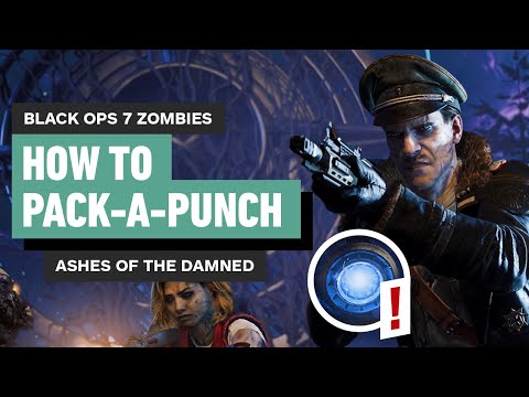 Call of Duty Black Ops 7 Zombies - How to Pack-A-Punch on Ashes of the Damned