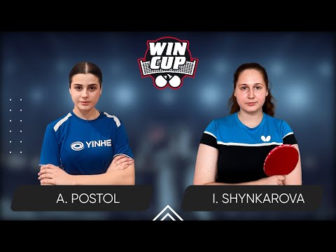 07:00 Anastasiia Postol - Iryna Shynkarova West 1 WIN CUP 06.01.2024 | TABLE TENNIS WINCUP