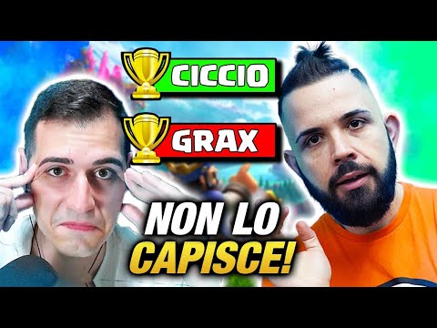 GRAX Ancora non lo ha Capito, Sotto deve Stare - CLASH ROYALE