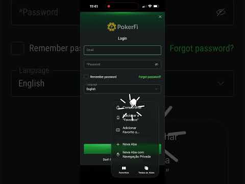 Tutorial en video: Instalar app PokerFi en iPhone