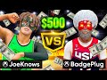 BADGEPLUG CALLED ME OUT To A 500 WAGER On NBA 2K26