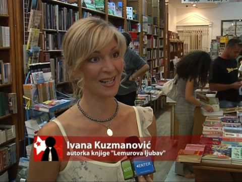 Ivana Kuzmanović - roman "Lemurova ljubav" - TV Enter, 07.06.07.