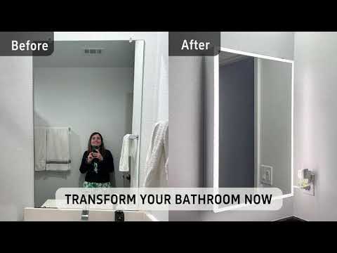 Discover The WELLFOR LED Mirror Medicine Cabinet
