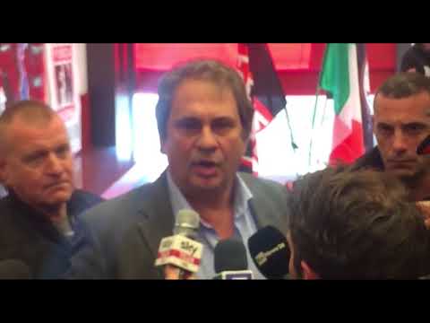 Etg - Convegno di Forza Nuova parla Roberto Fiore