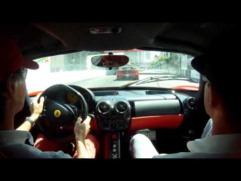 Thumbnail for Fast Toys Club driving our Ferrari Enzo on Long Beach GP track, Indycar and drifting by Ferrari Enzo