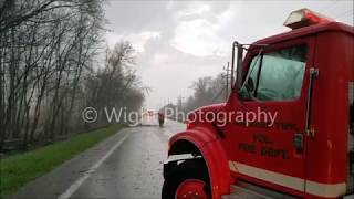Storm Damage Near LaCrosse, IN in LaPorte County - May 2, 2018