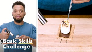 50 People Try To Make S&#39;mores | Epicurious