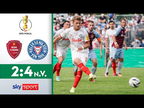 Weiche Flensburg - Holstein Kiel | Highlights - DFB-Pokal 2021/22 | 1. Runde
