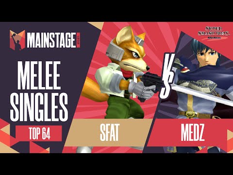 SFAT vs Medz - Melee Singles: Top 64 Winners Quarters - Mainstage 2021 | Fox vs Marth