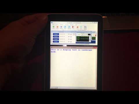 Displaying A Robots Response In A Text Format