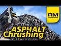 Rubble Master 100GO Crushing Asphalt Roxmaskin