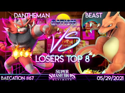 Baecation #67 - Smash Ultimate -NPT | Dantheman(Incineroar) vs. NPT | Beast(PKMN Trainer) - L. Semis