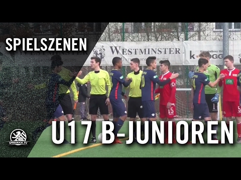 1. FC Union Berlin - RB Leipzig (U17 B-Junioren, Bundesliga Nord/Nordost) - Spielszenen