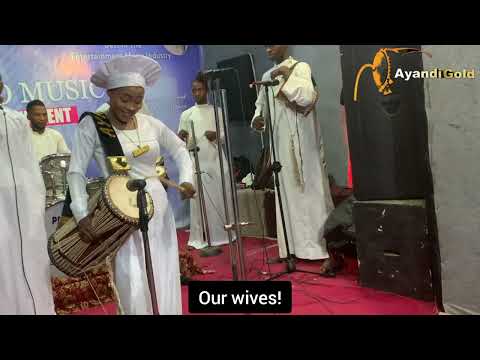 Ayandigold percussion performance at Titobi l’oluwa online praise featuring glorious twins
