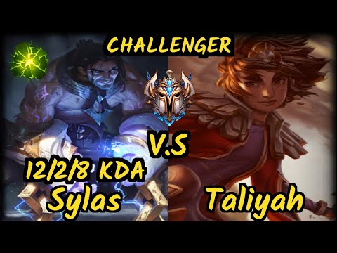 KT UmTi (SYLAS) vs TALIYAH - 12/2/8 KDA JUNGLE CHALLENGER GAMEPLAY - KR