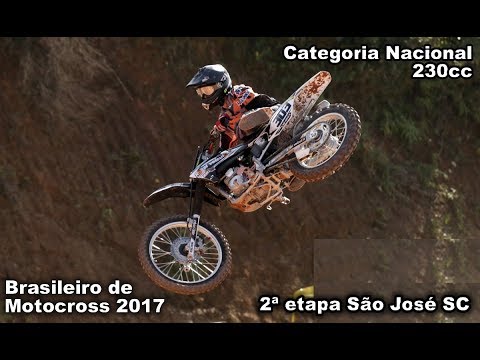 2ª etapa Campeonato Brasileiro Motocross 2017 - Nacional 230cc