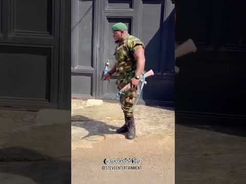 the soldier car #funny #lifeisbutadream #trending #funnymovies #funnymovies