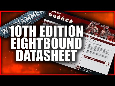 Eightbound Datasheet for 10th edition Warhammer 40k!
