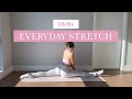 10MIN DAILY STRETCH ROUTINE FOR SPLITS Everyday Flexibility Mobility For Front Splits