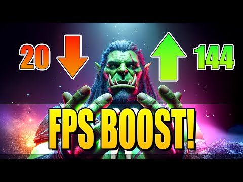 🔥MAX FPS in WoW: So boostest du deine Performance für Mythisch+ und Raid!