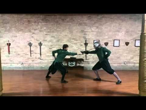 Meyer Rapier, Transforming Thrusts to Cuts (1st)