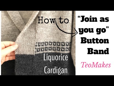 So stricken Sie das „Join As You Go“-Knopfband | TeoMakes