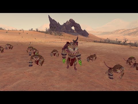 Total War: Warhammer 2 Multiplayer - Rat Ogre Knockout