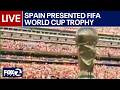 WATCH LIVE Trump Presents FIFA Trophy To Spain KTVU