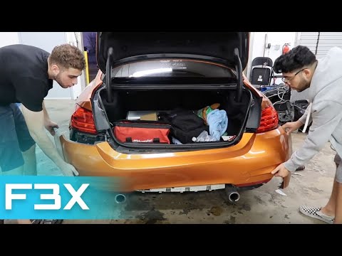 How To Remove rear Bumper on BMW! (F30,F31,F32,F33,F80,F82)