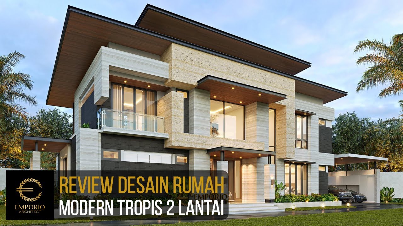 Video 3D Desain Rumah dan Toko Modern 2 Lantai Ibu Niar - Bekasi, Jawa Barat