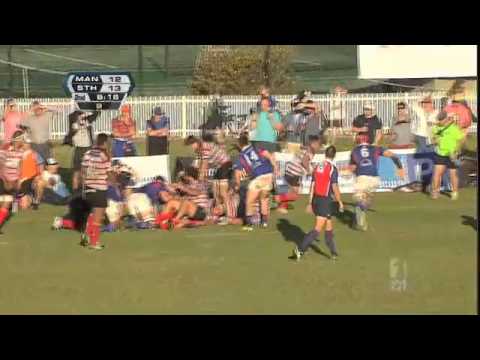 Shute Shield 2013 Round 18 Highlights - Manly v Southern Districts
