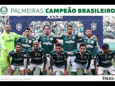 Palmeiras Campeão do Campeonato Brasileiro 2022 - Campanha Completa