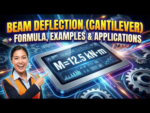 Beam Deflection Cantilever Calculator Formula Examples Applications