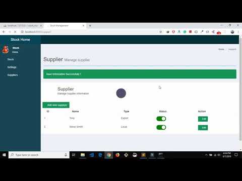 Stock Management System In Laravel | Source Code & Projects