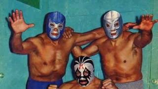 El Santo, El Cavernario, Blue Demon y el Bull Dog