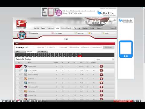 OBM: Offizieller Bundesliga Manager Infovideo #001: 1. FC Youtube noch frei