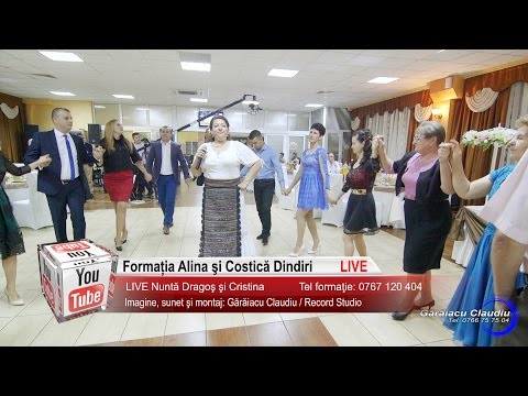 Alina si Costica Dindiri | Colaj HORA, BRAURI, Muzica de Petrecere | Nunta Dragos si Cristina