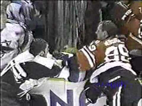 Sharks - Blackhawks brawl 10/4/99