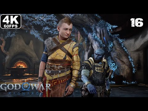 GOD OF WAR RAGNAROK Gameplay Walkthrough Part 16 FULL GAME [4K 60FPS] - No Commentary