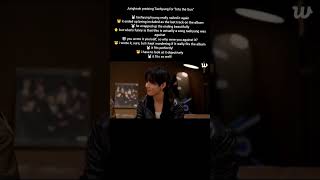 Download lagu Jungkook praising Taehyung for 'Into the Sun'💜💚 #taekook #bts # mp3