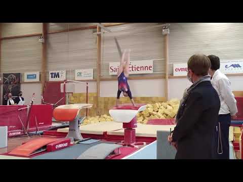 Coline Devillard FRA Vault 2020 French Winter Cup 15.150