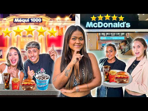 ABRIMOS UM MCDONALD'S 5 ESTRELAS!!!