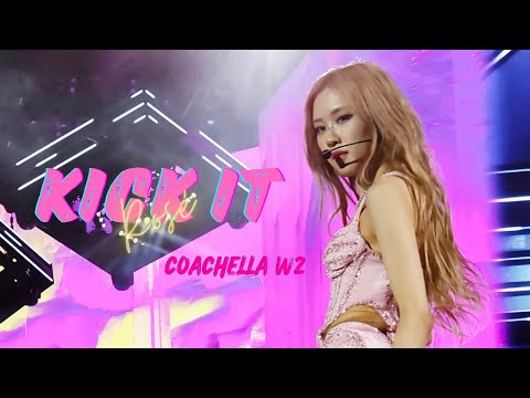 “Kick It Chair Dance” 230422 Coachella W2 | BLACKPINK ROSÉ Focused Fancam