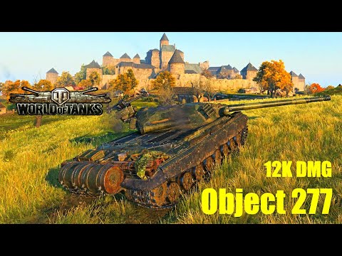 Object 277, 12K Damage, 4 Kills, Redshire - World of Tanks